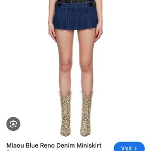 Miaou mini skirt